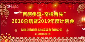 “百舸爭流，奮楫者先”湖南正海現代年終總結計劃會順利召開